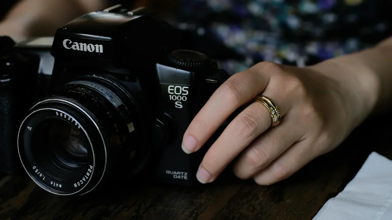 Camera Wedding Rings