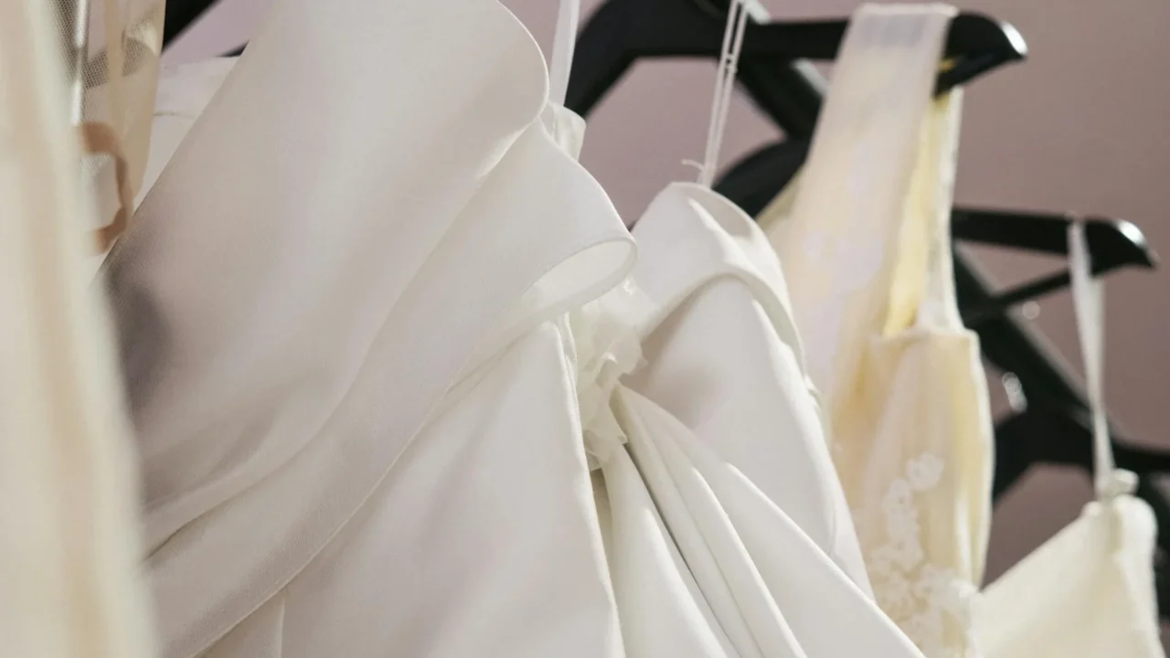 Casual Clothes Wedding Dress Fabric Texture