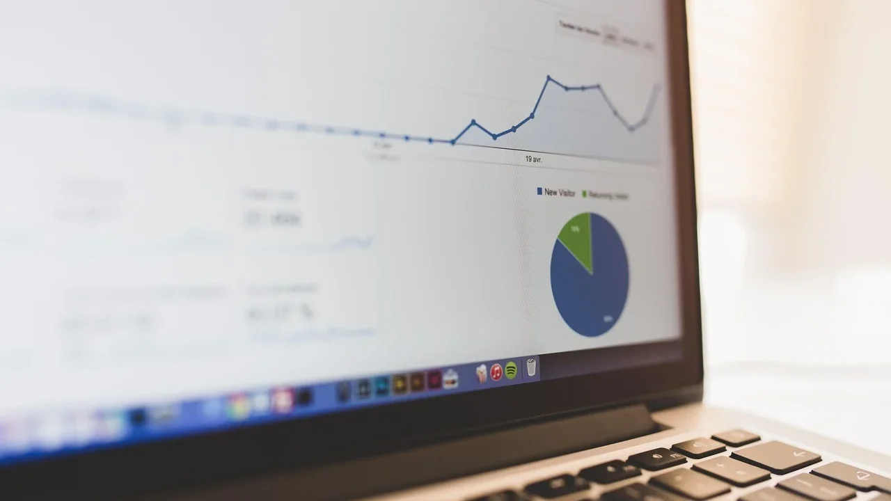 Computer Screen Data Charts