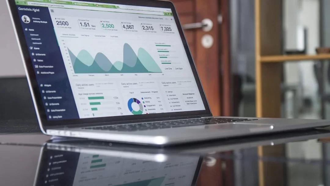 Laptop Business Growth