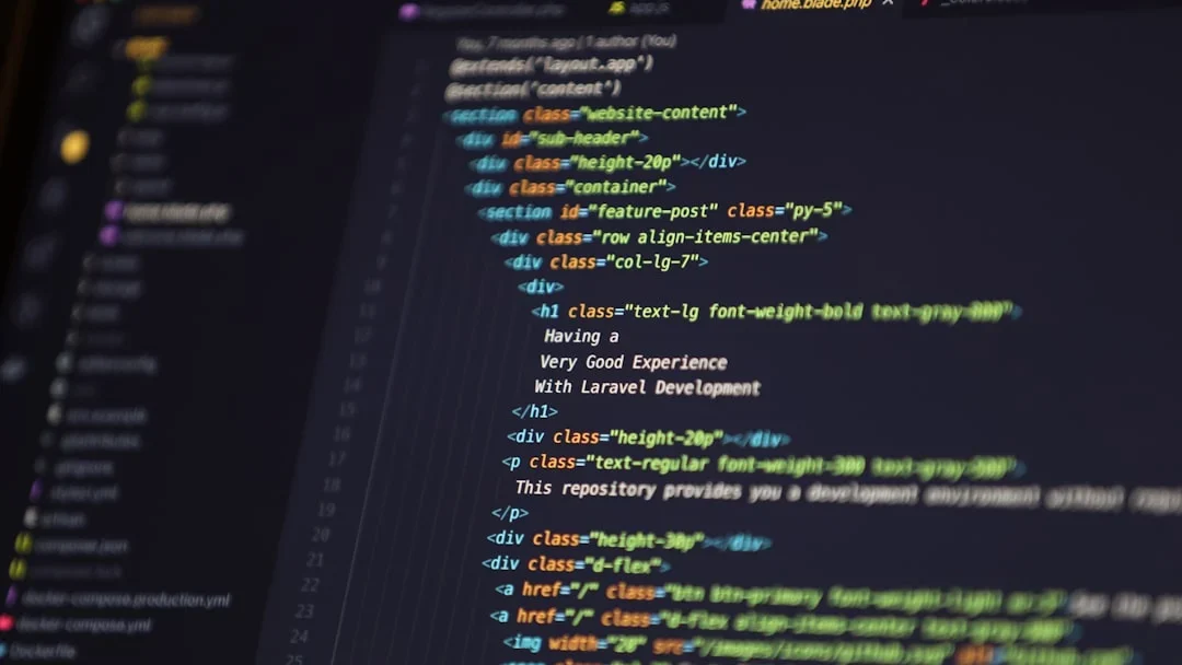 Laravel Code Web Programming