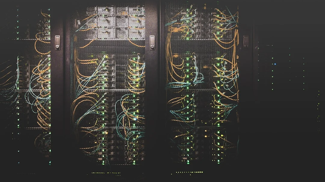 Server Room Network Cables