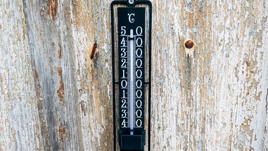 Thermometer Calendar