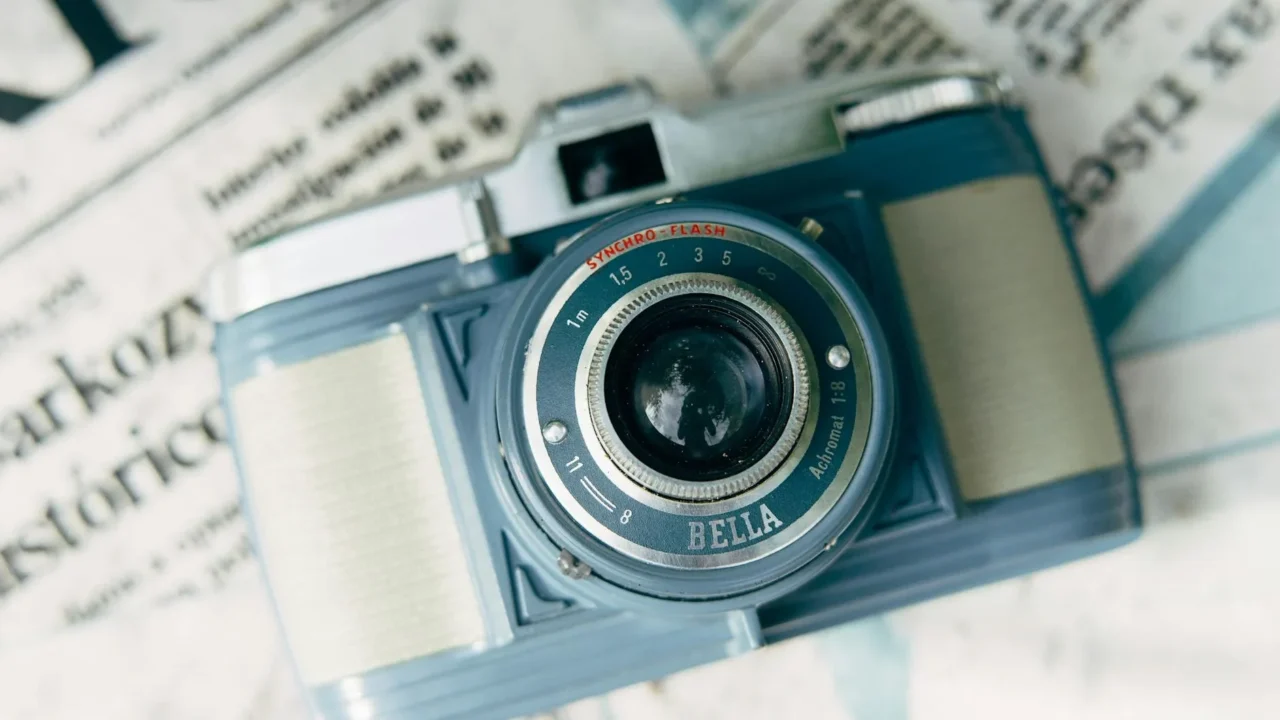 Vintage Car Old Camera Retro Fashion